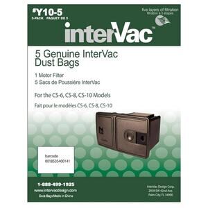INTERVAC dust bags (Y10-5)